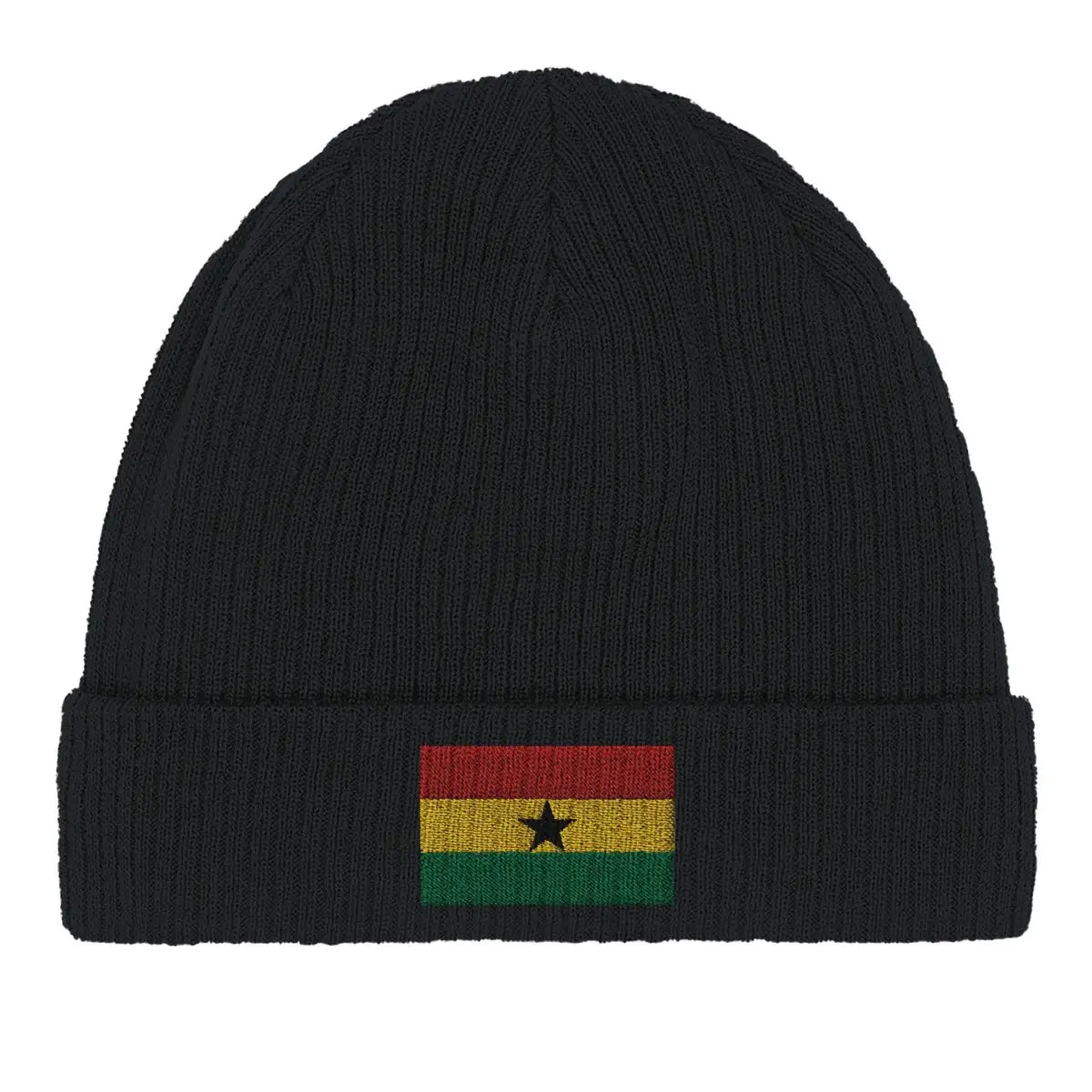 Bonnet en coton Drapeau du Ghana - Pixelforma 