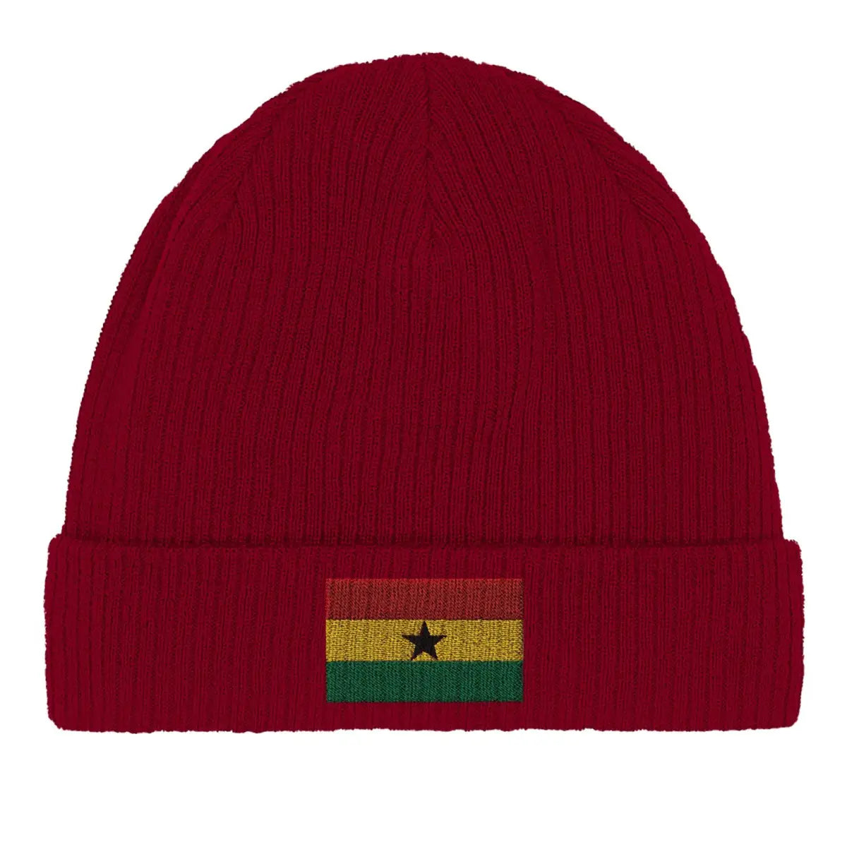 Bonnet en coton drapeau du ghana - pixelforma