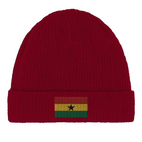 Bonnet en coton drapeau du ghana - pixelforma