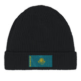 Bonnet en coton drapeau du kazakhstan - pixelformaflag
