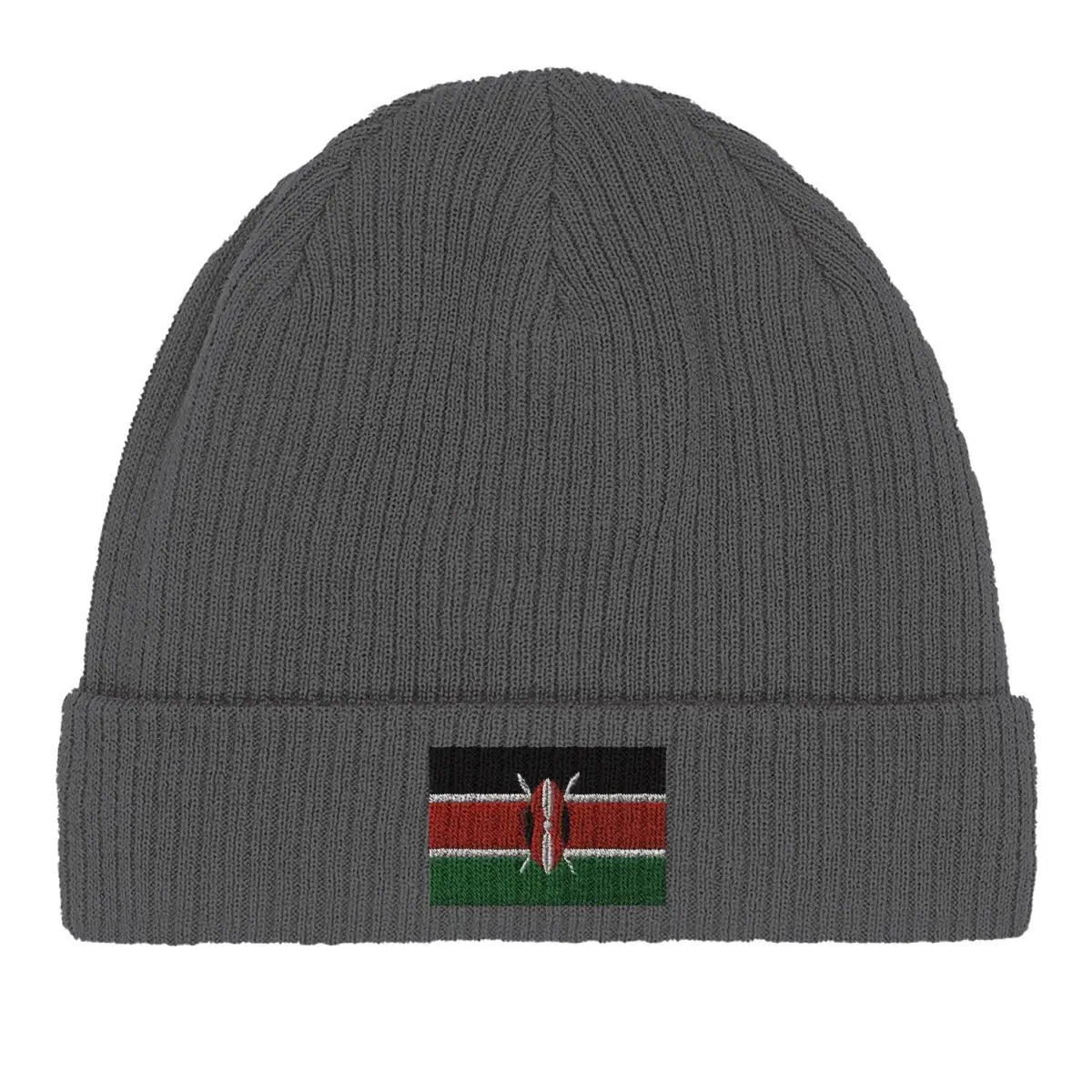 Bonnet en coton Drapeau du Kenya - Pixelforma 