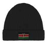 Bonnet en coton Drapeau du Kenya - Pixelforma 