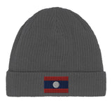 Bonnet en coton Drapeau du Laos - Pixelforma 