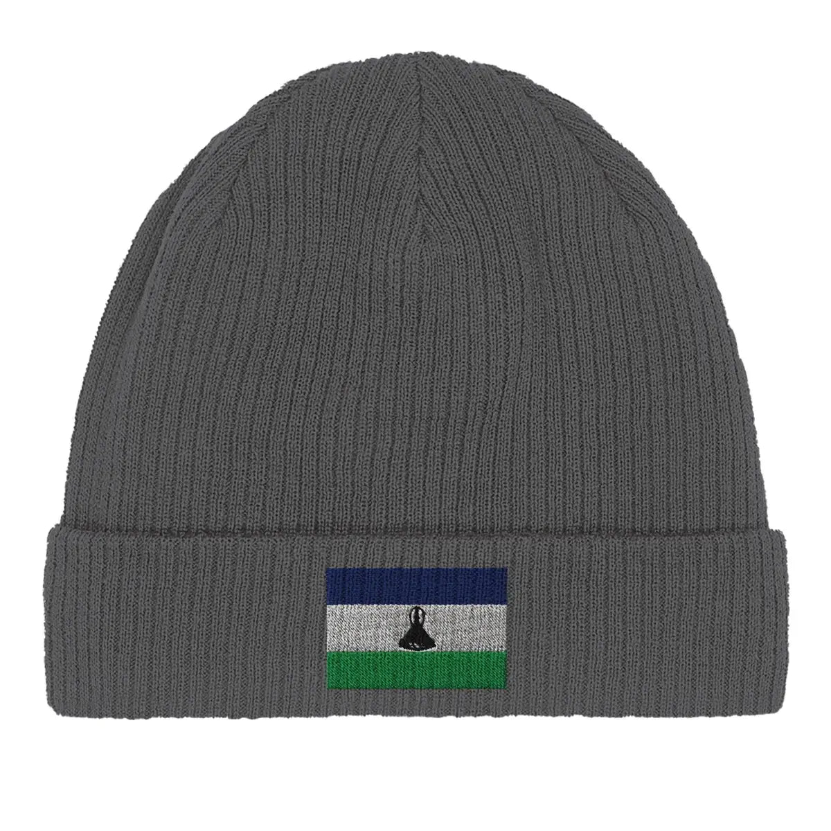 Bonnet en coton Drapeau du Lesotho - Pixelforma 