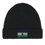 Bonnet en coton Drapeau du Lesotho - Pixelforma 