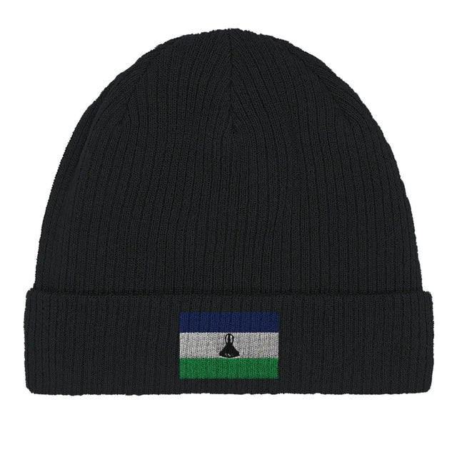 Bonnet en coton Drapeau du Lesotho - Pixelforma 