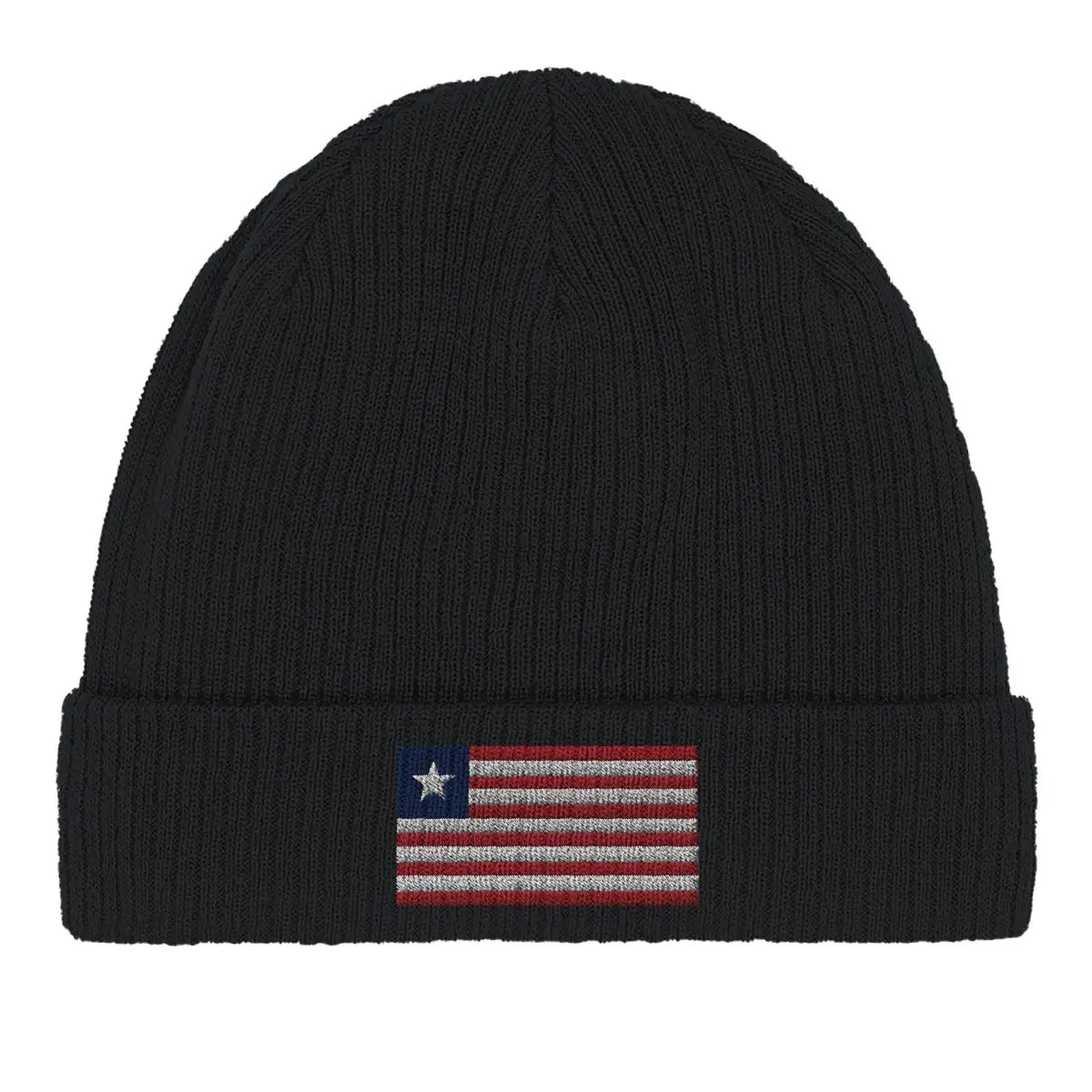 Bonnet en coton drapeau du liberia - pixelformaflag