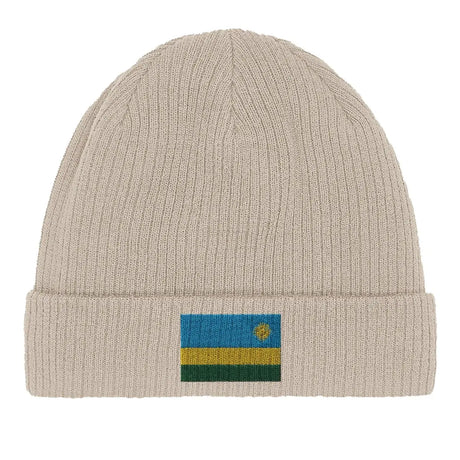 Bonnet en coton Drapeau du Rwanda - Pixelforma 