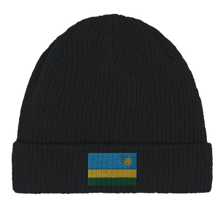 Bonnet en coton Drapeau du Rwanda - Pixelforma 