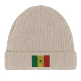 Bonnet en coton Drapeau du Sénégal - Pixelforma 