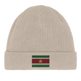 Bonnet en coton Drapeau du Suriname - Pixelforma 