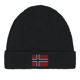 Bonnet en coton Drapeau du Svalbard et de Jan Mayen - Pixelforma 