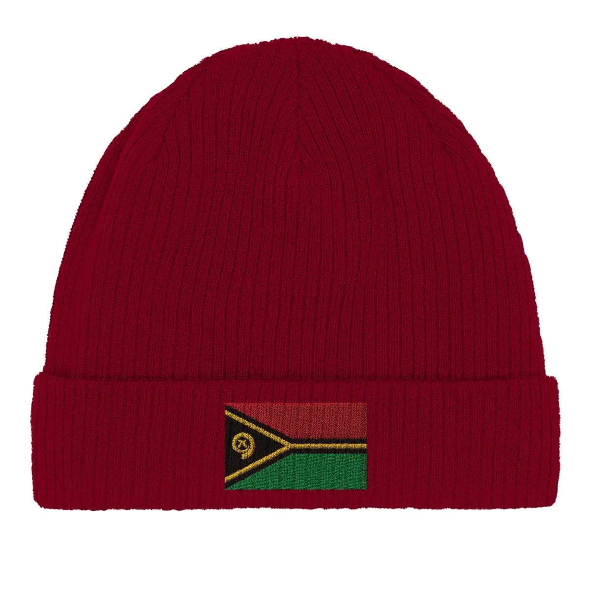 Bonnet en coton Drapeau du Vanuatu - Pixelforma 