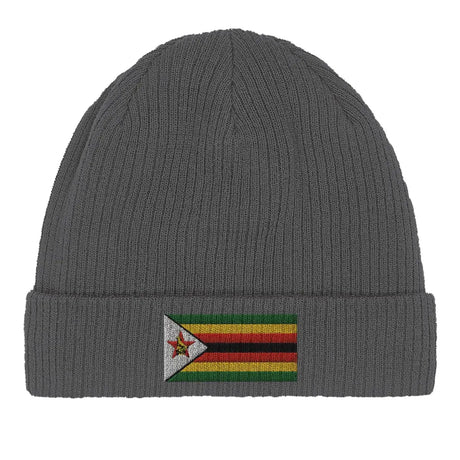 Bonnet en coton Drapeau du Zimbabwe - Pixelforma 