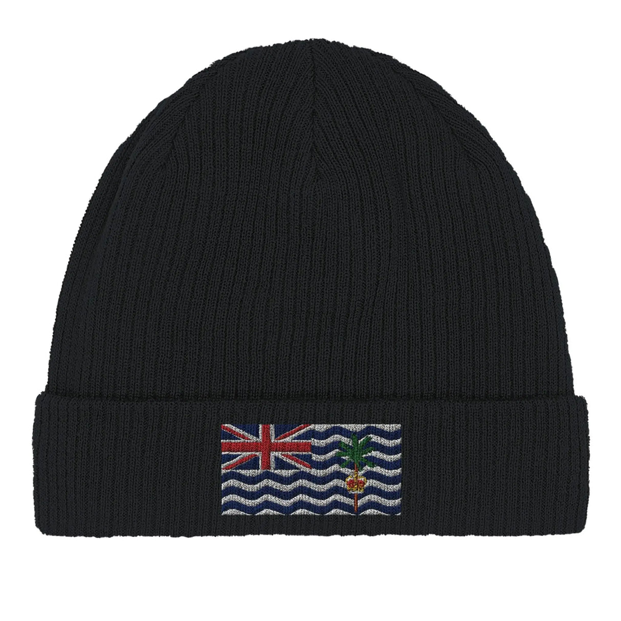 Bonnet en coton drapeau territoire britannique broderie