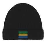 Bonnet en coton gabon broderie respirabilité optimale
