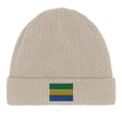Bonnet en coton gabon broderie respirabilité optimale