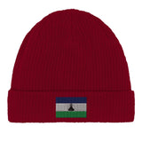 Bonnet lesotho coton broderie couleur usage quotidien