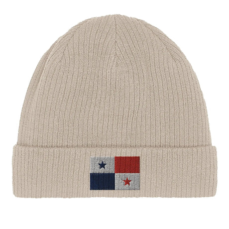 Bonnet panama coton naturel broderie usage quotidien