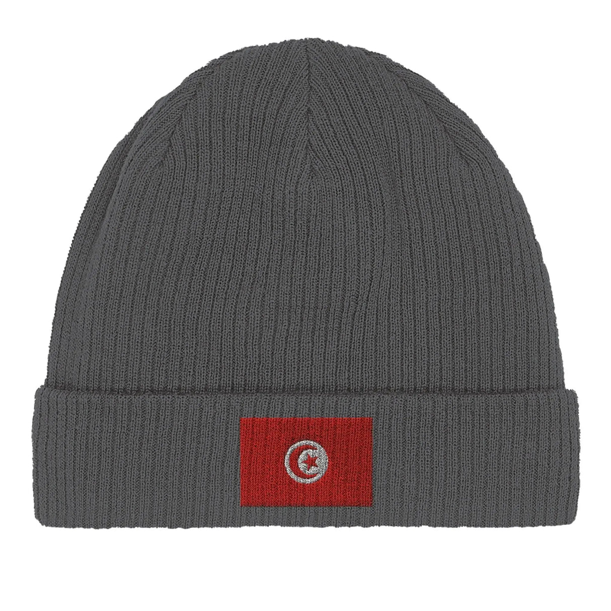 Bonnet tunisie coton naturel broderie usage quotidien