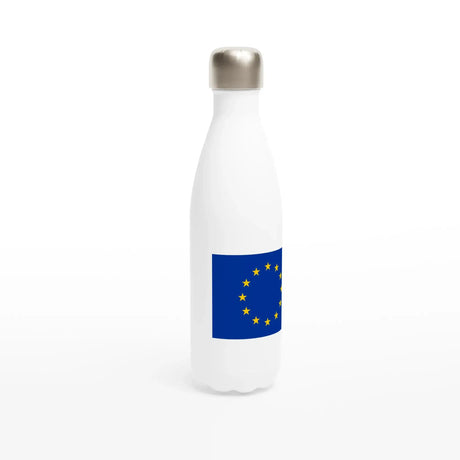 Bouteille d’eau blanche europe acier inoxydable double paroi