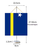 Fanion Table Drapeau Curaçao en Polyester