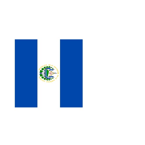 Fanion Table Drapeau Salvador en Polyester