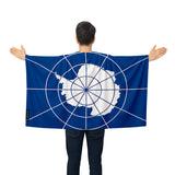 Cape drapeau antarctique polyester léger à enfiler