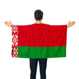 Cape drapeau biélorussie polyester léger à enfiler