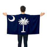 Cape drapeau caroline du sud polyester léger à enfiler