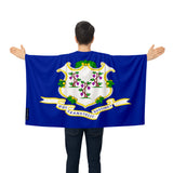 Cape drapeau connecticut polyester léger à enfiler