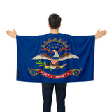 Cape drapeau dakota du nord polyester usage événements sportifs