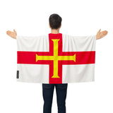 Cape drapeau guernesey polyester léger à enfiler