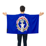 Cape drapeau îles mariannes du nord polyester léger enfiler
