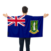 Cape drapeau îles vierges britanniques polyester léger