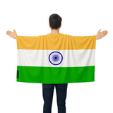 Cape drapeau inde polyester léger modèle à enfiler