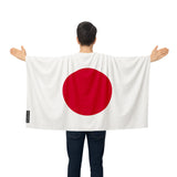 Cape drapeau japon polyester léger pour événements sportifs