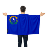 Cape drapeau nevada polyester léger usage événements sportifs