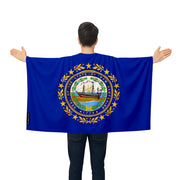 Cape drapeau new hampshire polyester léger à enfiler
