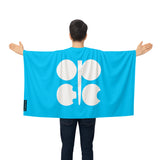 Cape drapeau opep polyester léger à enfiler événements sportifs