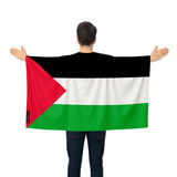 Cape drapeau palestine polyester léger pour événements sportifs