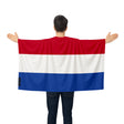Cape drapeau pays-bas polyester léger pour événements sportifs