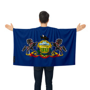 Cape drapeau pennsylvanie polyester léger à enfiler