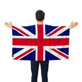 Cape drapeau royaume-uni polyester léger à enfiler