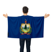 Cape drapeau vermont polyester léger pour événements sportifs