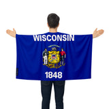 Cape drapeau wisconsin polyester léger à enfiler événements