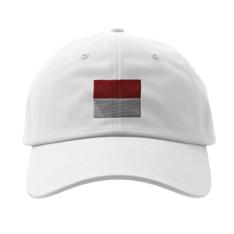 Casquette coton monaco broderie drapeau usage quotidien