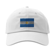 Casquette drapeau argentine coton brodée couleur confortable