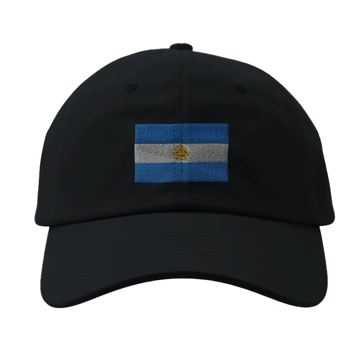 Casquette drapeau argentine coton brodée couleur confortable