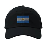 Casquette drapeau argentine coton brodée couleur confortable